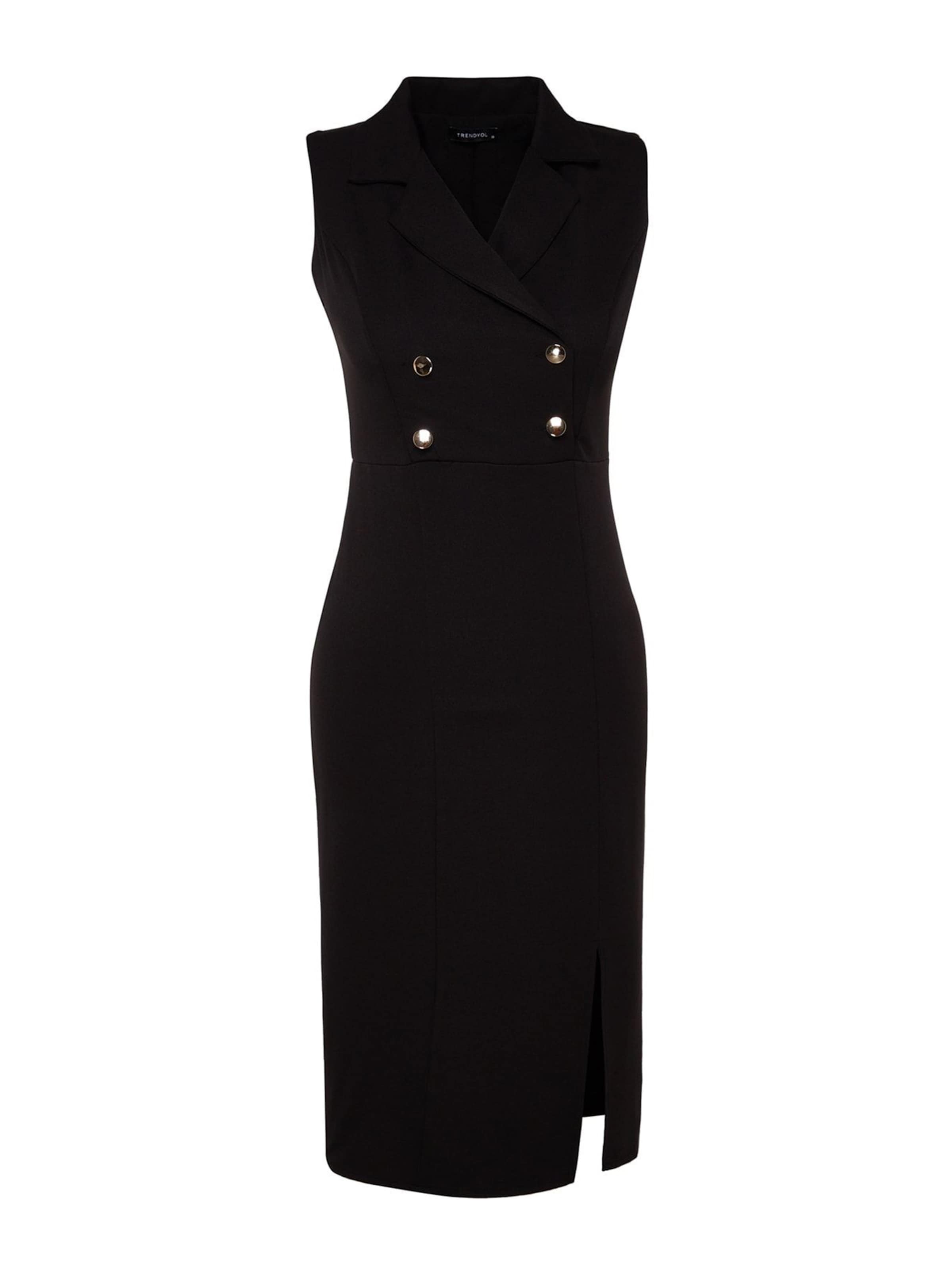 Trendyol Φόρεμα σε μαύρο: μπροστά