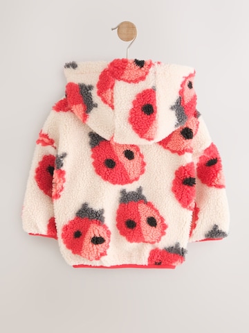 Next Fleece jas in Wit