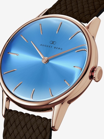 August Berg Analoog horloge 'Serenity' in Blauw