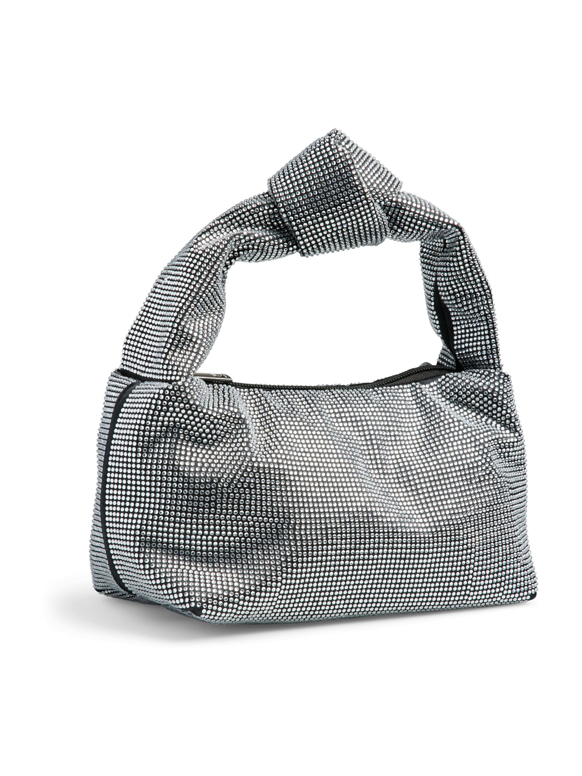 PIECES Τσάντα χειρός 'PCMINDY' σε μαύρο: μπροστά