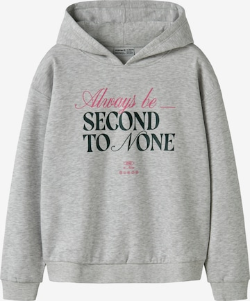 NAME IT - Sudadera 'Oda' en gris: frente