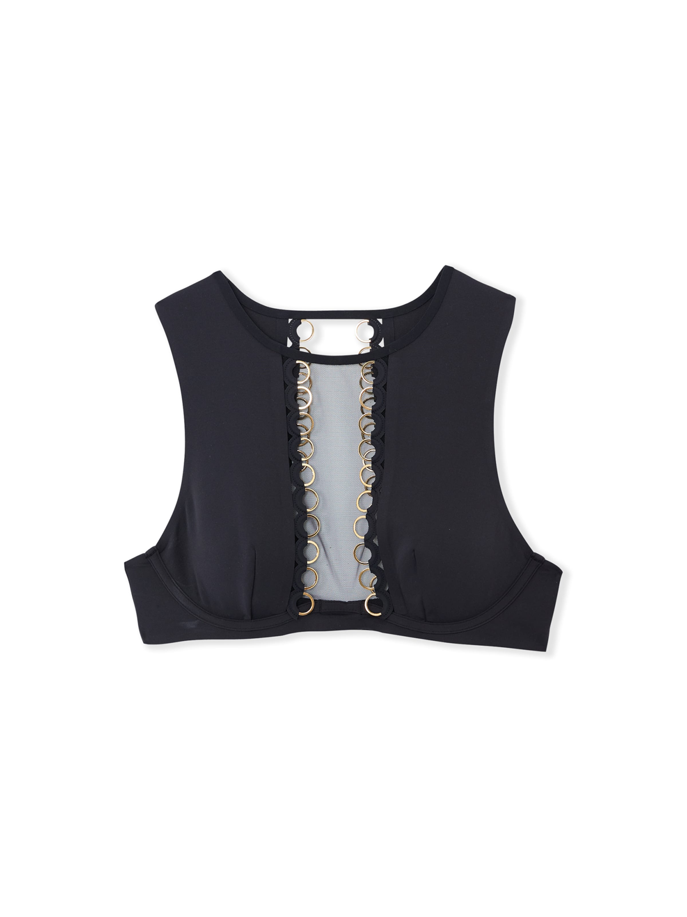 Bustino Reggiseno di ETAM in nero: frontale