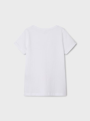 T-Shirt 'AXERA BOREDOFD' NAME IT en blanc