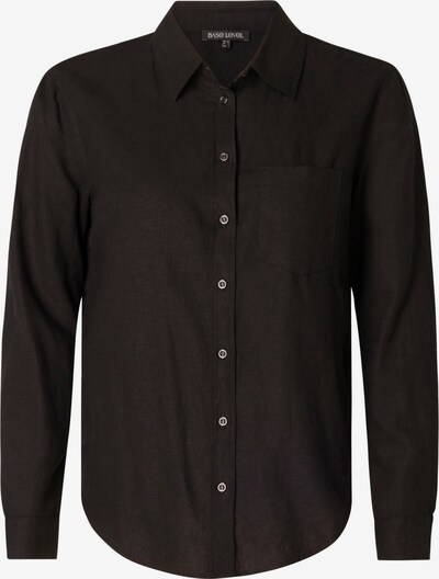 BASE LEVEL CURVY Bluse in schwarz, Produktansicht