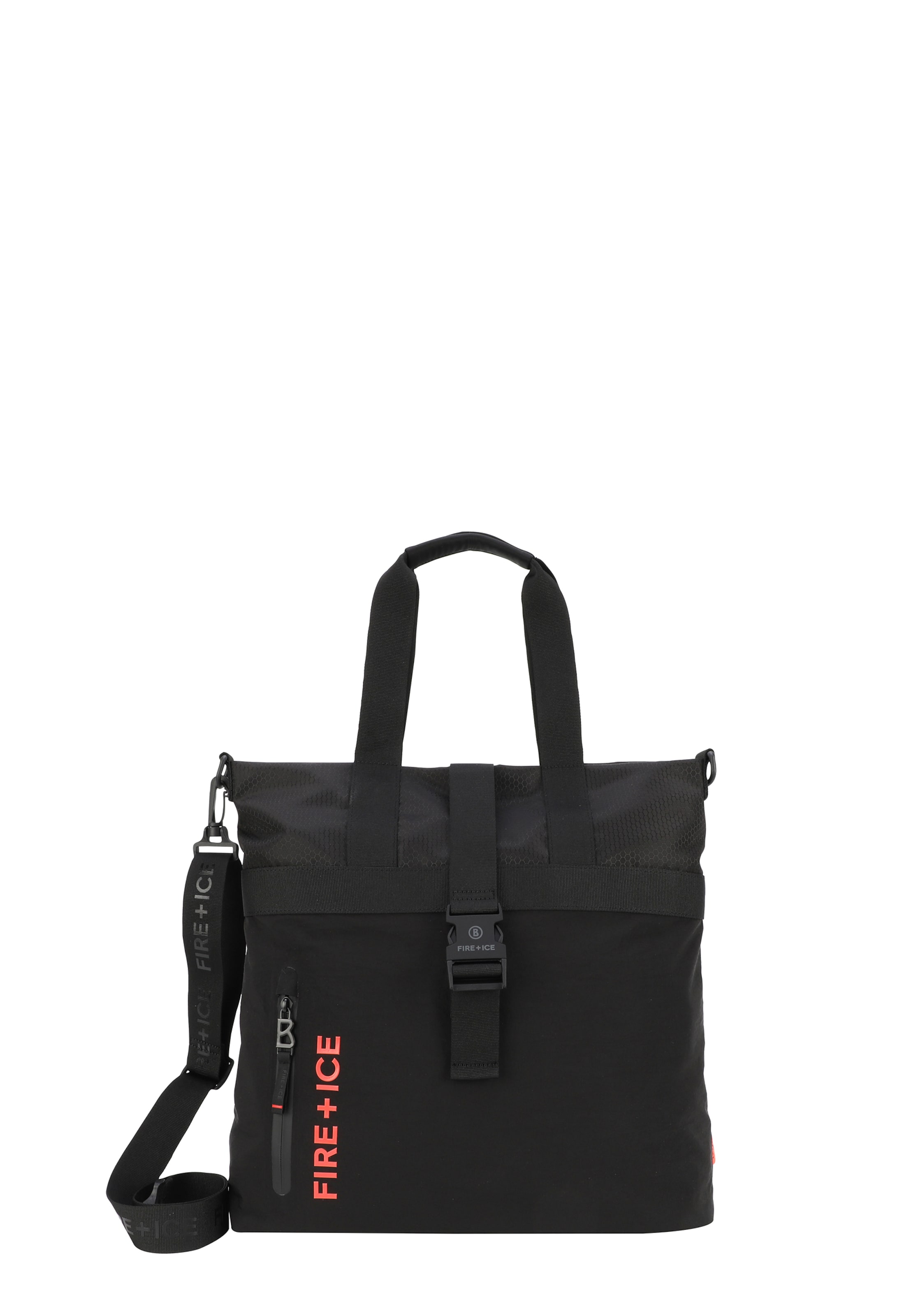 Fire+Ice - Malas de tiracolo 'Mian' em preto: frente