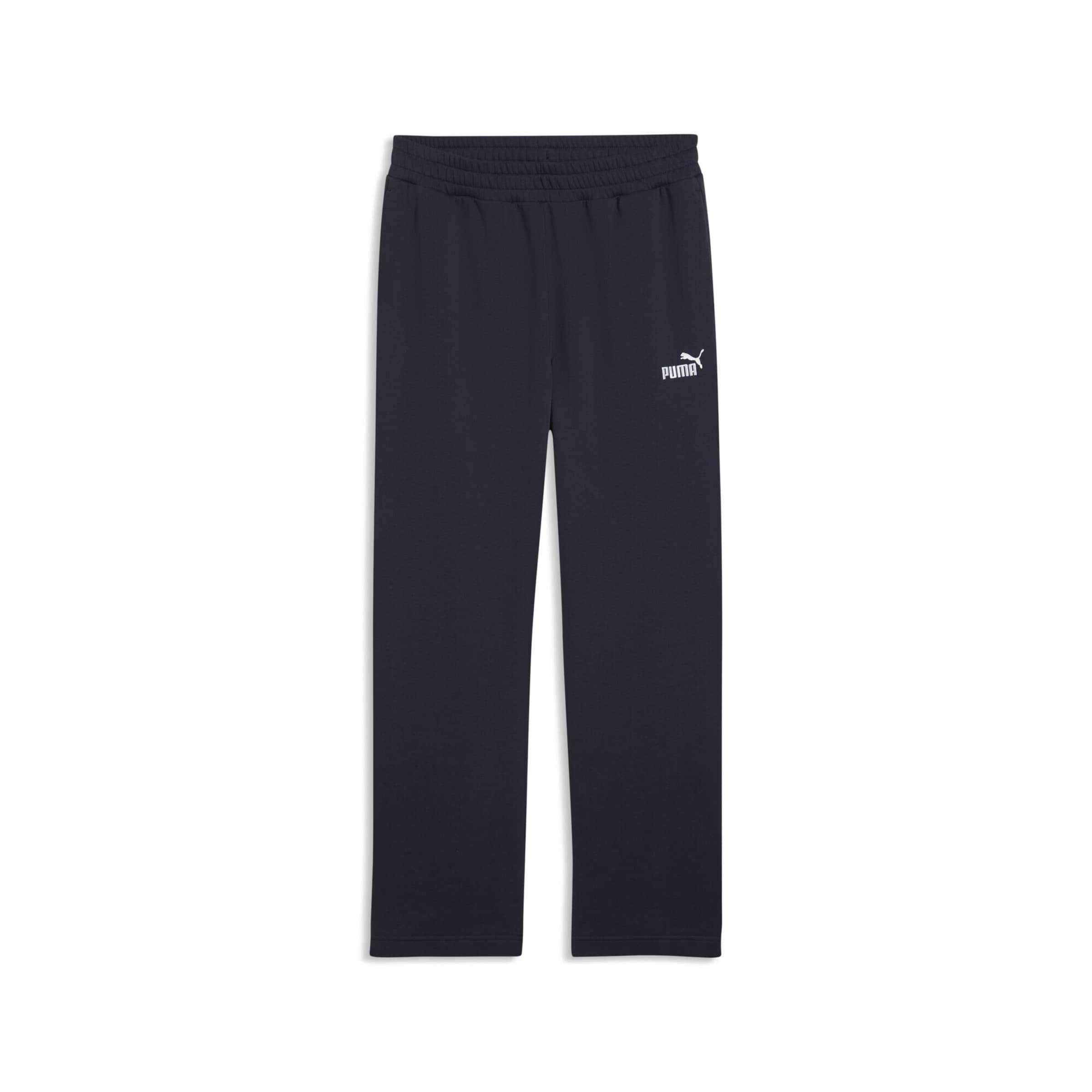 Loosefit Pantalon de sport 'Essentials No.1' PUMA en bleu : devant