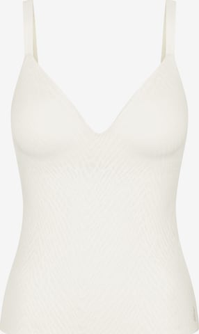 Haut ' Blue ZERO Feel Bliss THE UP ' SLOGGI en blanc : devant