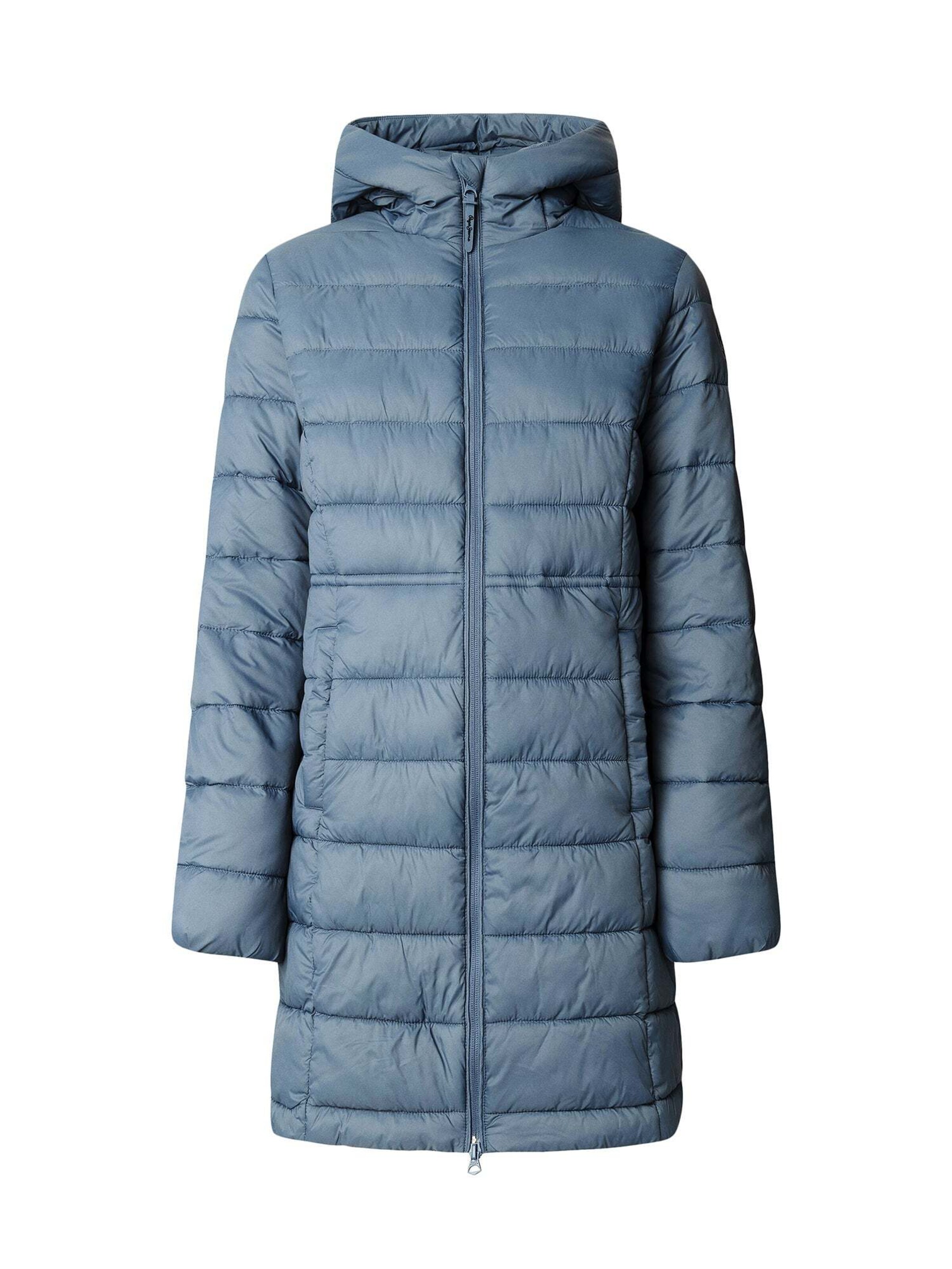 Pepe Jeans Winterjas 'Sally' in Blauw: voorkant