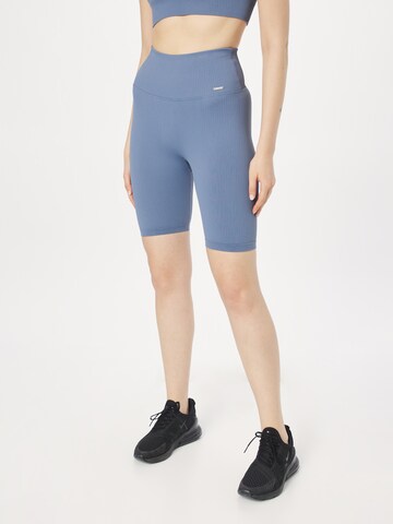 Skinny Pantalon de sport aim'n en bleu : devant