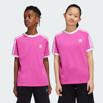 ADIDAS ORIGINALS Shirt 'Adicolor' in Pink: front