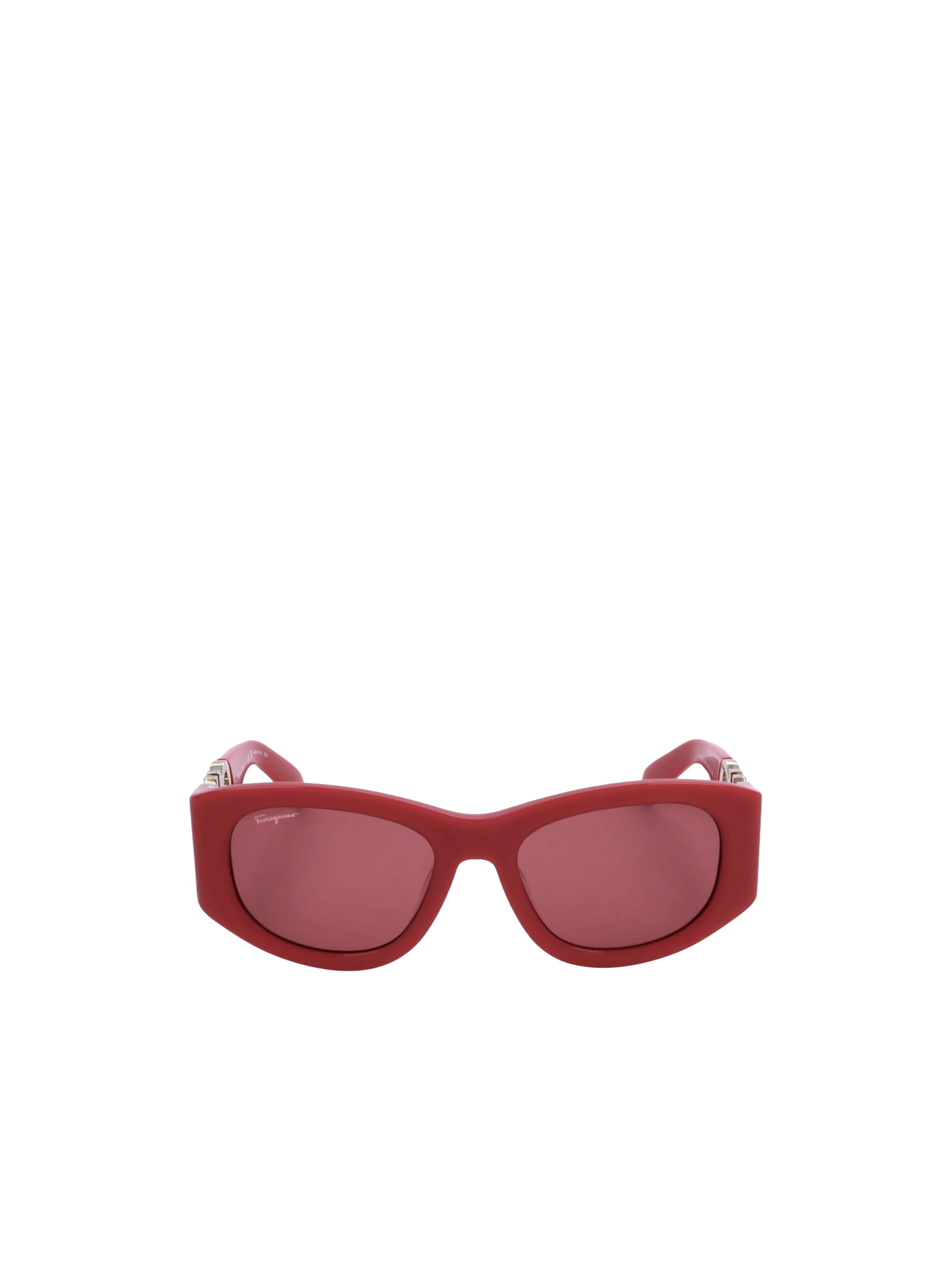 FERRAGAMO Sonnenbrille 'Ferragamo SF1082S Red 53/19/120 Women Sunglasses'‌‌‌‌‌‌‌‌‌‌ in Rot: Vorderseite