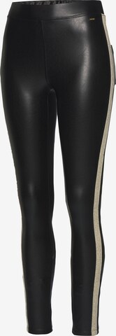 LASCANA Skinny Leggings in Zwart