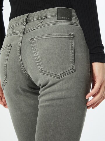 ESPRIT جينز واسع من الأسفل جينز بلون رمادي