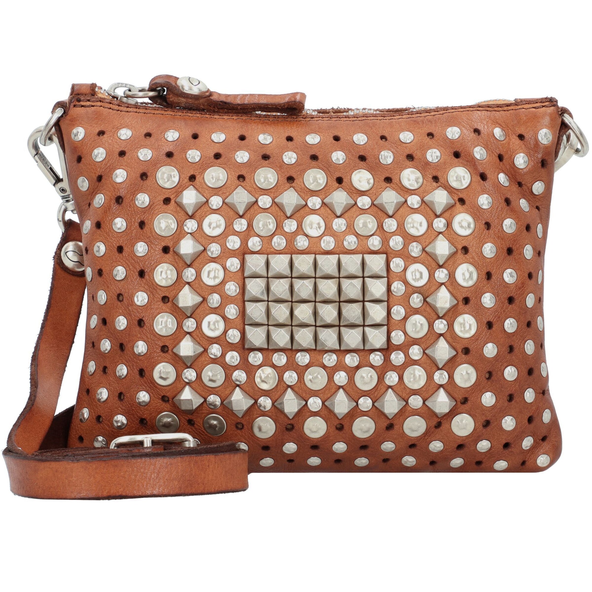 Campomaggi Umhängetasche 'Liri' in Braun: Vorderseite