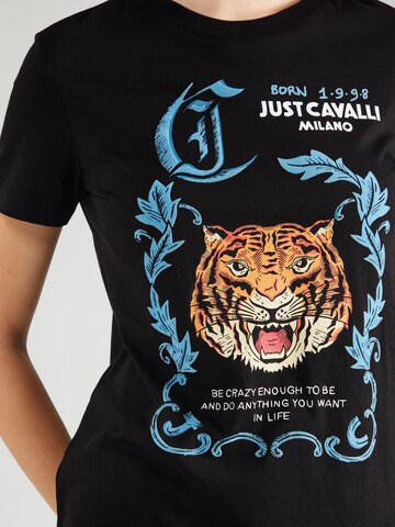 Maglietta di Just Cavalli in nero