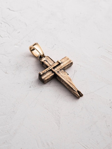 Ciondolo 'TITLES CRUCIS' di REYTEL in giallo