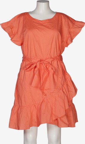 Twin Set Dress in XXL in Orange: front