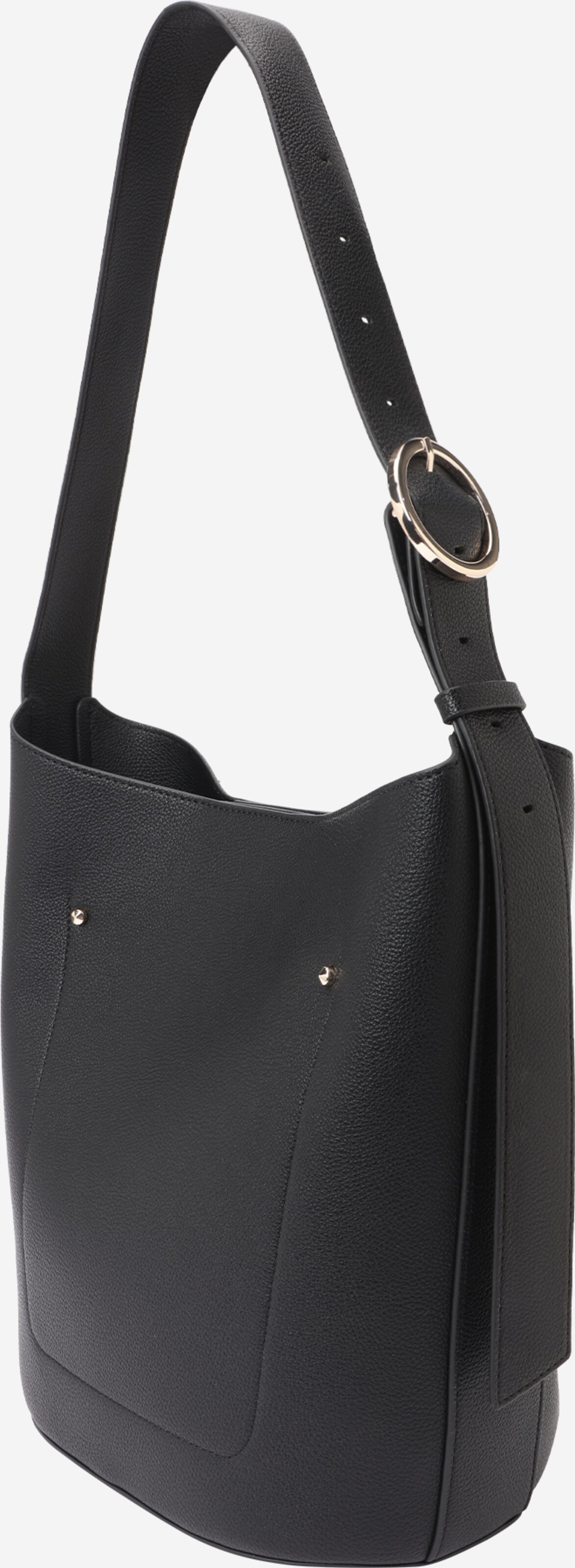 Sac Seau GUESS Meridian II - Noir, Polyuréthane, Bandoulière Réglable, Pochette Intérieure