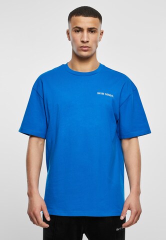 9N1M SENSE Shirt 'Dont't Give Up' in Blauw
