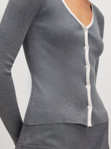 EDITED Knit Cardigan 'Lacey' in Grey