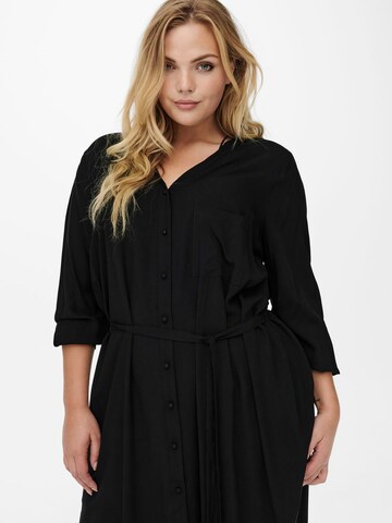 ONLY Carmakoma Shirt Dress in Black