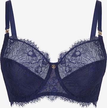 LingaDore Bra in Blue: front