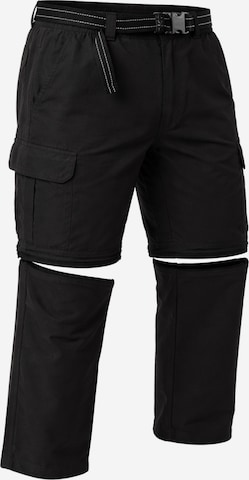 PANTONECLO Regular Cargo trousers 'Pantoneclo Cargo Pant' in Black: front