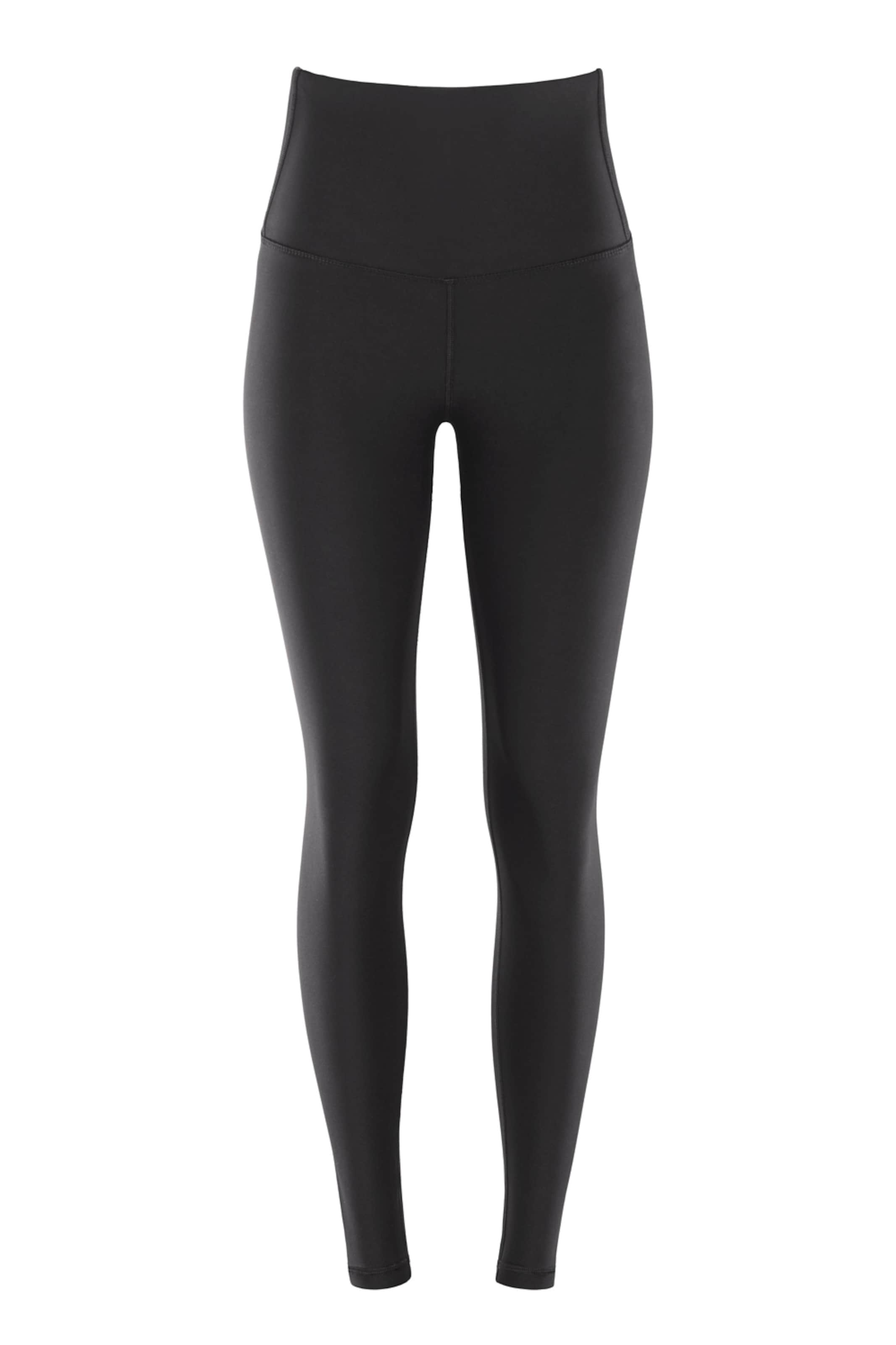 Skinny Pantalon de sport &#x27;HWL117C&#x27; Winshape en noir : devant