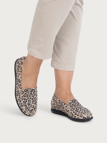 VITAFORM Instappers in Beige: voorkant
