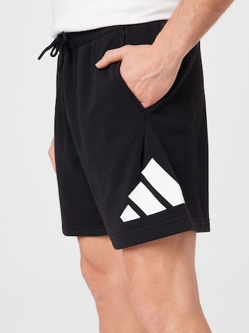 ADIDAS PERFORMANCE Regular Workout Pants in Black