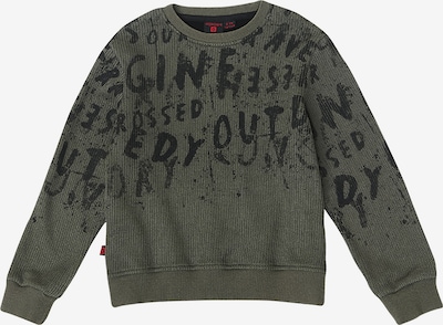 Pullover in 140 KOROSHI di colore cachi / nero, Visualizzazione prodotti