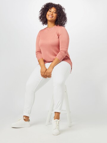 Pull-over 'Vica' Vero Moda Curve en rose