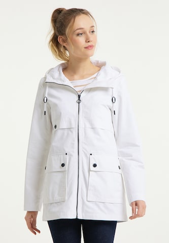 Veste mi-saison DreiMaster Maritim en blanc : devant