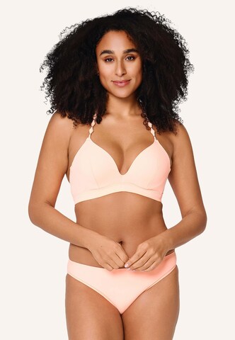 LingaDore - Triángulo Bikini en naranja: frente