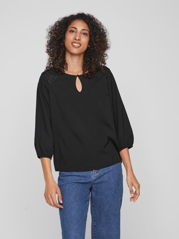 VILA - Blusa 'LOUIS' en negro: frente