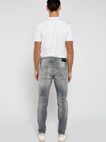 Goldgarn Slimfit Jeans in Grau
