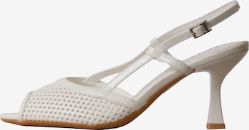 POTI PATI Pumps 'Supermodische Pumps' in Wit: voorkant
