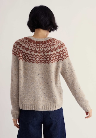 Cardigan 'Port Kinnis' Seasalt Cornwall en beige
