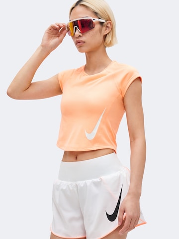 NIKE - Regular Calças de desporto 'TEMPO' em branco