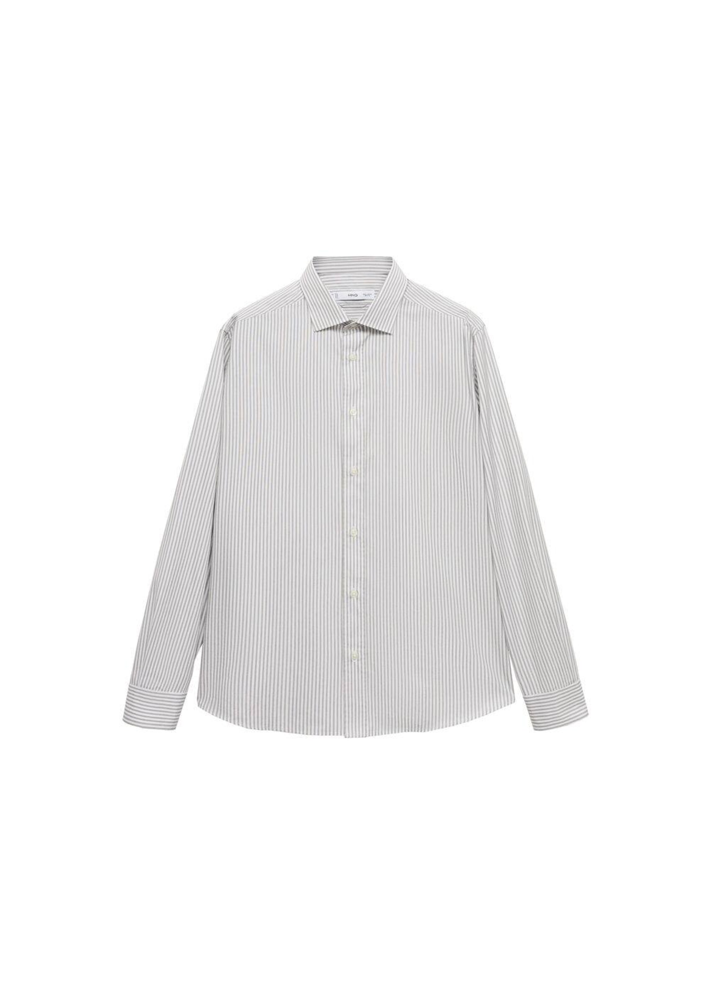 MANGO MAN Button Up Shirt 'Playr' in Green: front