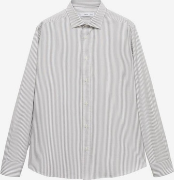 MANGO MAN Button Up Shirt 'Playr' in Green: front