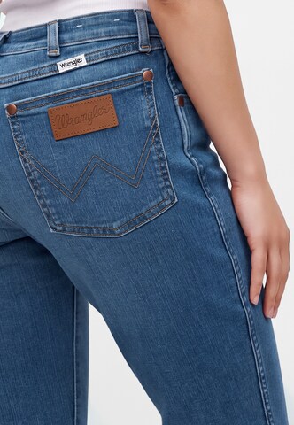 WRANGLER Slim fit Jeans 'JENNA' in Blue