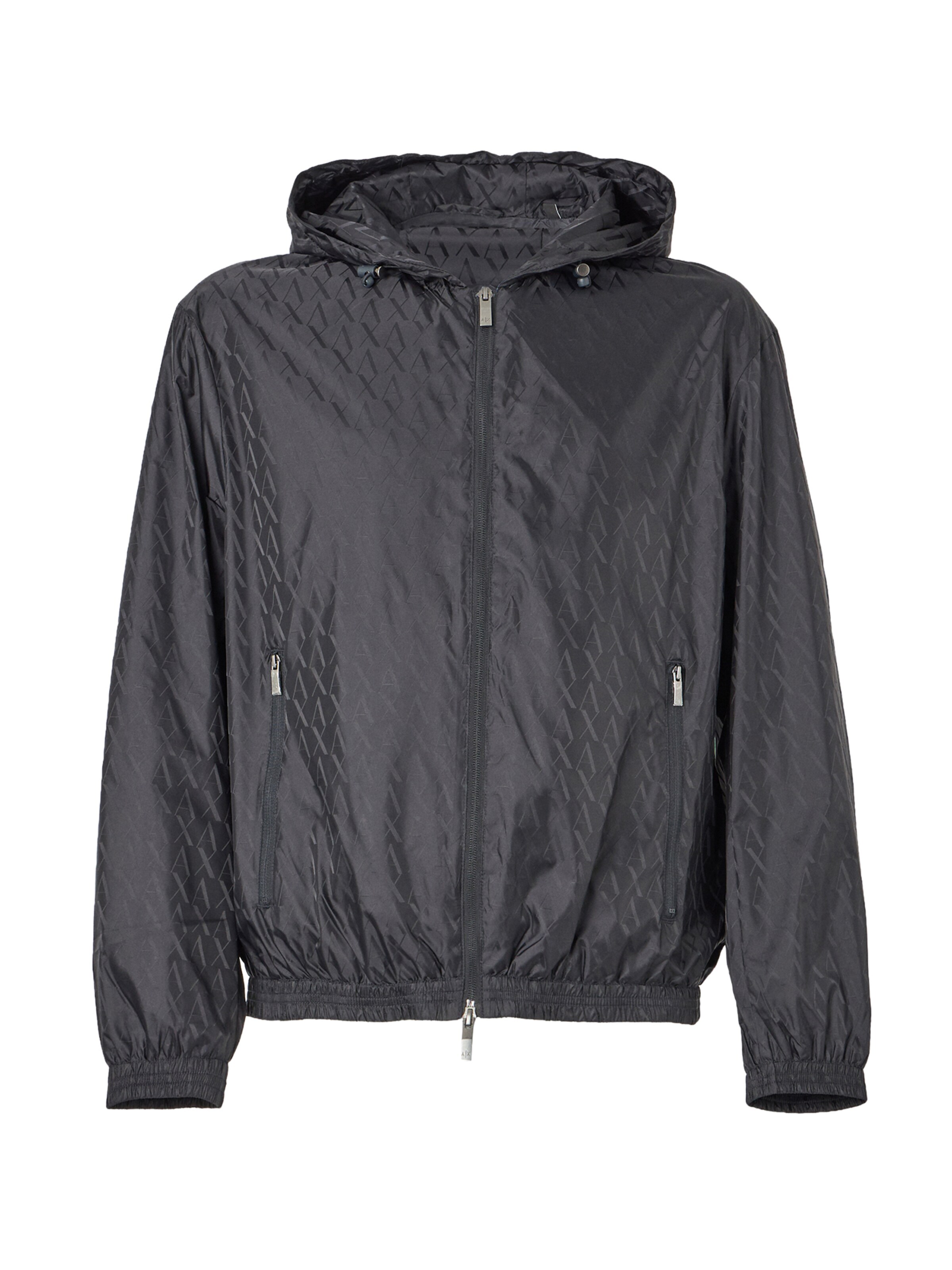 ARMANI EXCHANGE Преходно яке в синьо: отпред