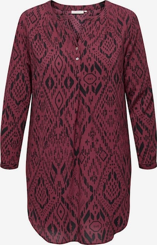 ONLY Carmakoma Blouse in Rood: voorkant