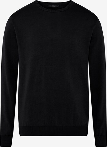 CLIPPER Sweater 'Napoli' in Black: front