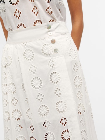 OBJECT - Falda 'Midori' en blanco