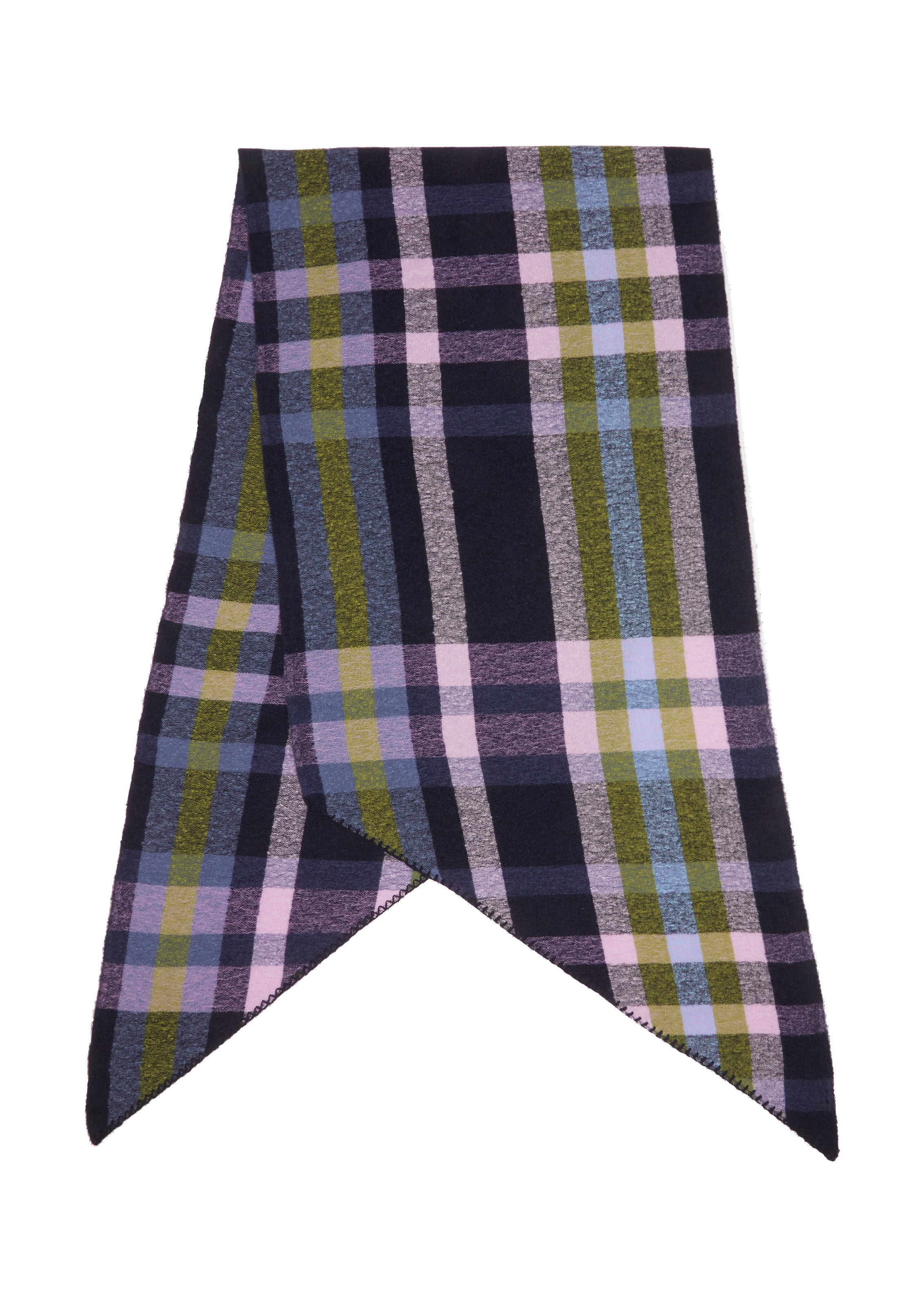 s.Oliver Schal in Blau: Vorderseite