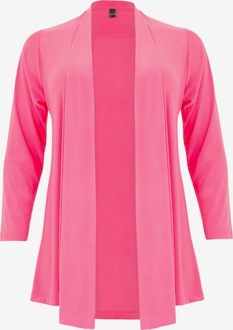 YOEK Strickjacke in Pink: Vorderseite