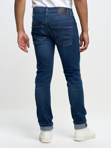 BIG STAR Slimfit Jeans 'Martin' in Blau