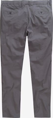 Men Plus Regular Chino Pants in Grey